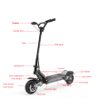 Scooter elétrico dobrável de roda grande 2400W